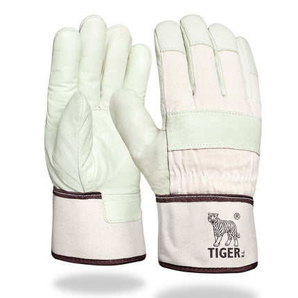 Tiger® | Rindnarbenlederhandschuh | Polyacrylfutter | Winter 60 Paar