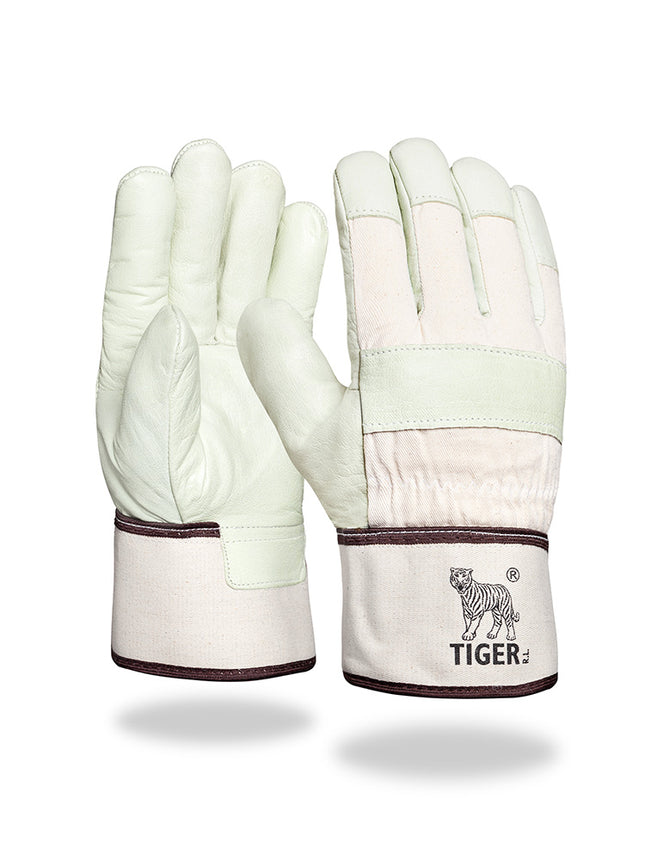 Tiger® | Rindnarbenlederhandschuh | Polyacrylfutter | Winter 60 Paar