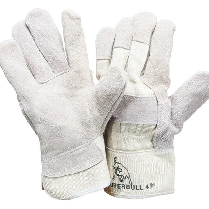 SuperBull® 4 | Rindkernspaltlederhandschuh 120 Paar