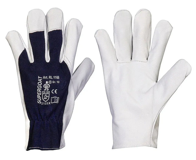 SUPERGOAT | Ziegennappalederhandschuh 120 Paar Leipold Arbeitsschutz