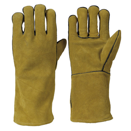Schweißer | Rindkernspaltlederhandschuh | EN 12477 A+B 60 Paar