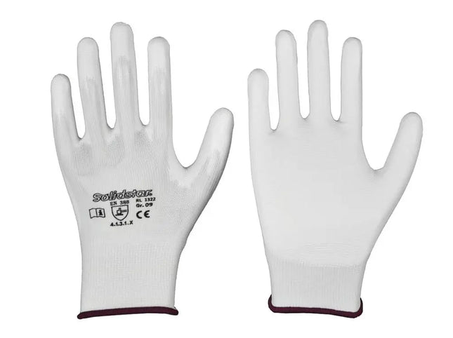 Solidstar® | Feinstrickhandschuh | PU-Beschichtung 300 Paar Leipold Arbeitsschutz