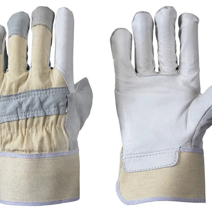Rindnarbenlederhandschuh | Knöchel + Fingerkuppen 120 Paar