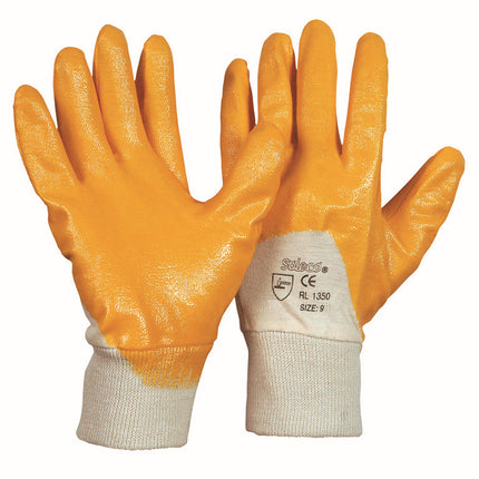 Soleco® | Baumwoll-Trikot-Handschuh | Nitril-Beschichtung 144 Paar
