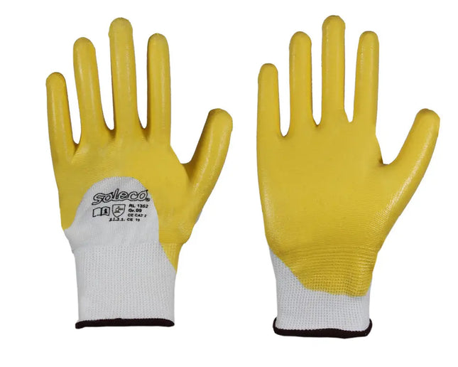 Soleco® | Feinstrickhandschuh | Nitril-Beschichtung 144 Paar Leipold Arbeitsschutz
