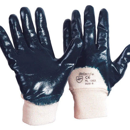 Soleco® | Baumwoll-Trikot-Handschuh | Nitril-Beschichtung 144 Paar