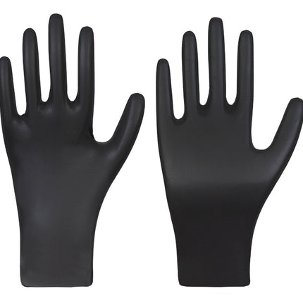 Solidstar® | BLACK | Nitril-Einmalschutzhandschuh 10 Box