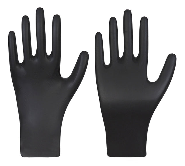 Solidstar® | BLACK | Nitril-Einmalschutzhandschuh 10 Box