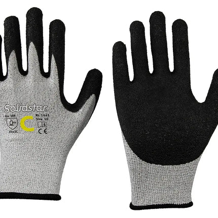 Solidstar® | Schnittschutzhandschuh | Latex-Beschichtung 60 Paar