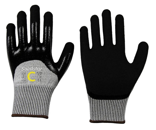 Solidstar® | Schnittschutzhandschuh 60 Paar Leipold Arbeitsschutz