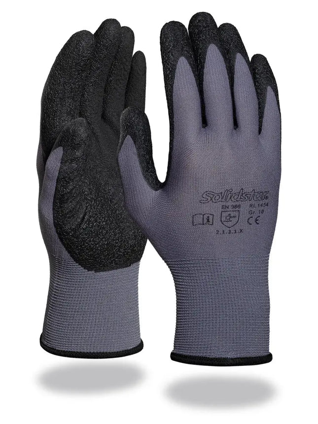 Solidstar® | Feinstrickhandschuh | Latex-Beschichtung 144 Paar Leipold Arbeitsschutz