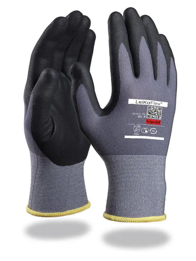 LeiKaFlex® | Feinstrickhandschuh | Nitril-Beschichtung 144 Paar Leipold Arbeitsschutz