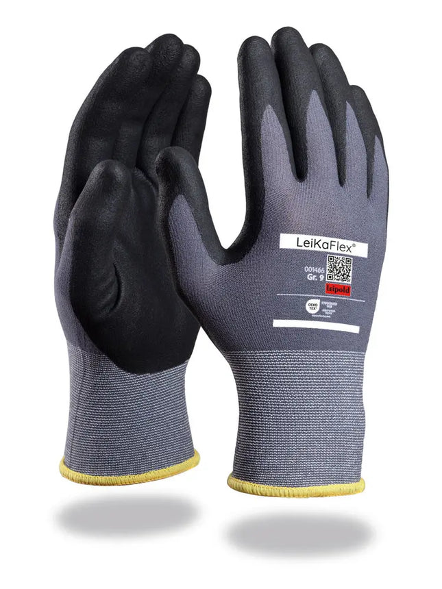 LeiKaFlex® | Feinstrickhandschuh | Nitril-Beschichtung 144 Paar Leipold Arbeitsschutz