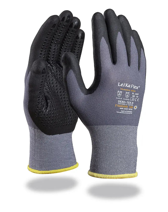 LeiKaFlex® | Feinstrickhandschuh | Nitril-Beschichtung 144 Paar Leipold Arbeitsschutz