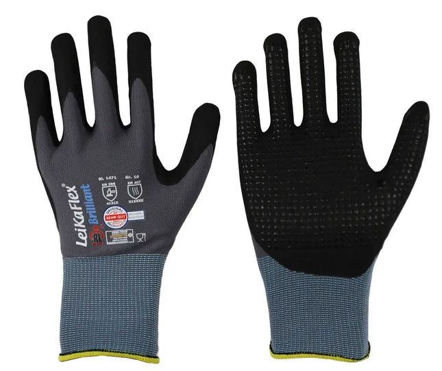 LeiKaFlex® | BRILLIANT | Feinstrickhandschuh 144 Paar Leipold Arbeitsschutz