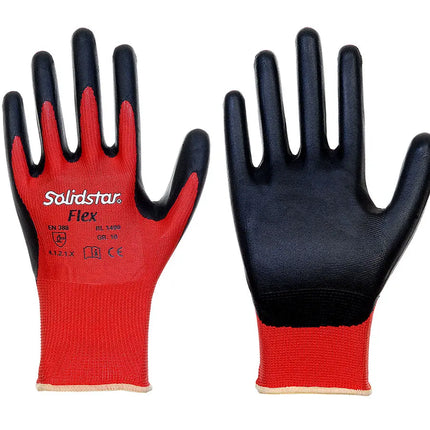 Solidstar® | Feinstrickhandschuh | Nitril-Beschichtung 144 Paar