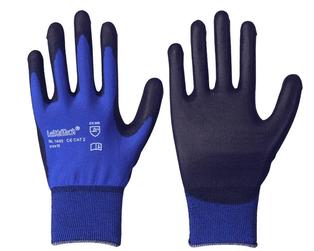 Solidstar® | Feinstrickhandschuh | PU-Beschichtung 144 Paar Leipold Arbeitsschutz