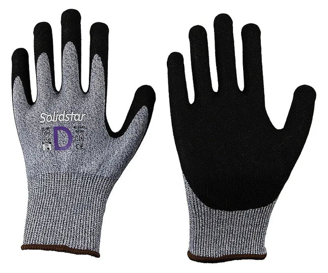 Solidstar® | Schnittschutzhandschuh | Nitril-Beschichtung 60 Paar Leipold Arbeitsschutz