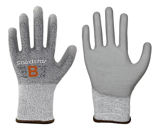 Solidstar® Cut | Schnittschutzhandschuh | PU-Beschichtung 72 Paar Leipold Arbeitsschutz