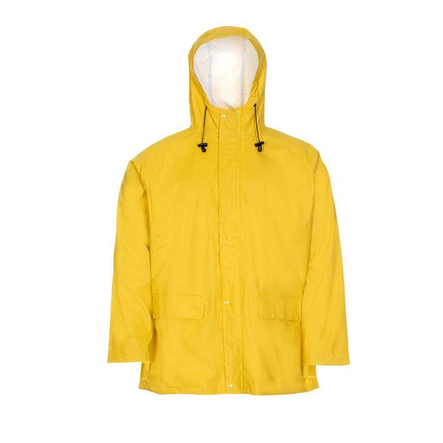 LeiKaTex® | Regenjacke | Stretch-PU gelb