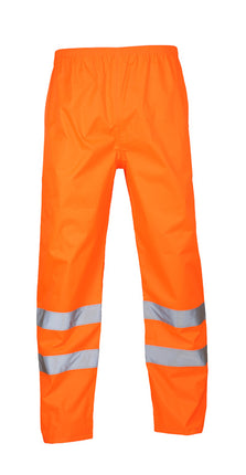 LeiKaTex® | Regenbundhose | Warnschutz | warnorange warnorange