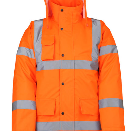 LeiKaTex® | Regenparka | Warnschutz | warnorange warnorange