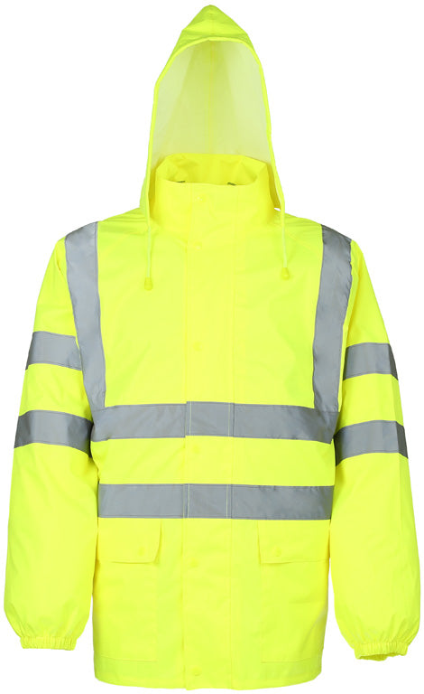 LeiKaTex® | Regenjacke | Warnschutz | neongelb neongelb