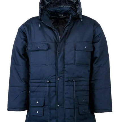 Sherpa-Parka blau