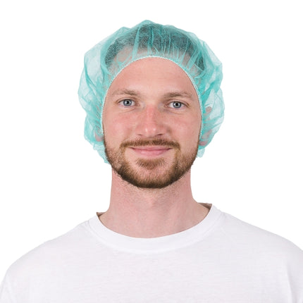 Kopfhaube | Einweg | Barettform | PP-Spinnvlies