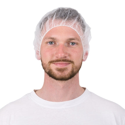 Kopfhaube | Einweg | Barettform | PP-Spinnvlies
