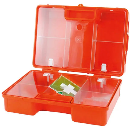 LEINA | Erste-Hilfe-Koffer | SAN | orange | leer 6 Stück