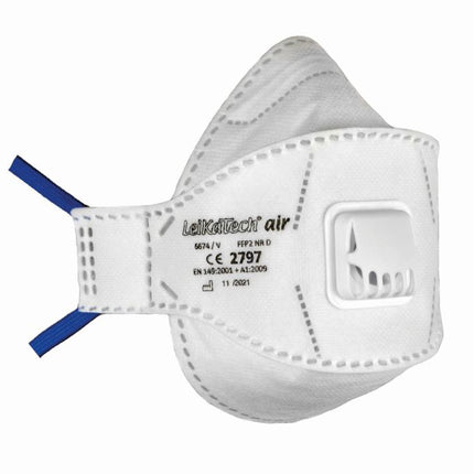 LeiKaTech® Air | FFP2 | Faltmaske | Ausatemventil | NR D 120 Stück
