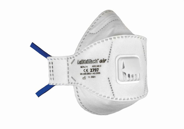 LeiKaTech® Air | FFP2 | Faltmaske | Ausatemventil | NR D 120 Stück