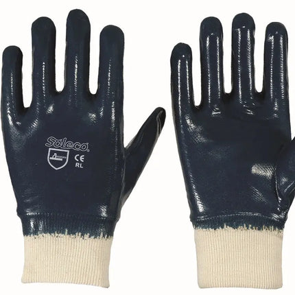 Soleco® | Baumwoll-Trikot-Handschuh | Nitril-Beschichtung 144 Paar