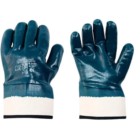 Soleco® | Baumwoll-Trikot-Handschuh | Nitril-Beschichtung 144 Paar