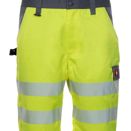 LeiKaTex® | BRIGHT LINE | Shorts | neongelb/grau neongelb