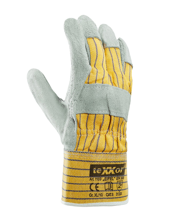 teXXor® Rindkernspaltleder-Handschuhe EIFEL-120 Paar