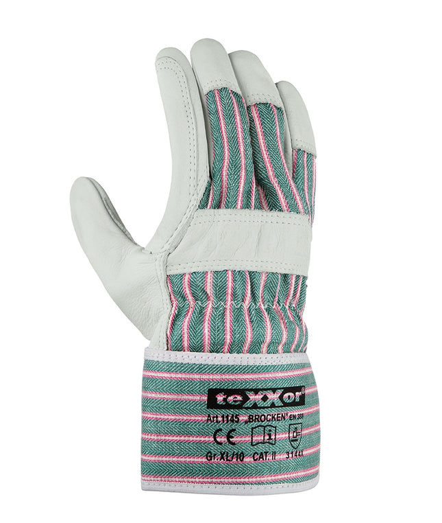 teXXor® Rindvollleder-Handschuhe BROCKEN-96 Paar