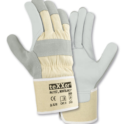 teXXor® Rindvollleder-Handschuhe MONTBLANC II-120 Paar