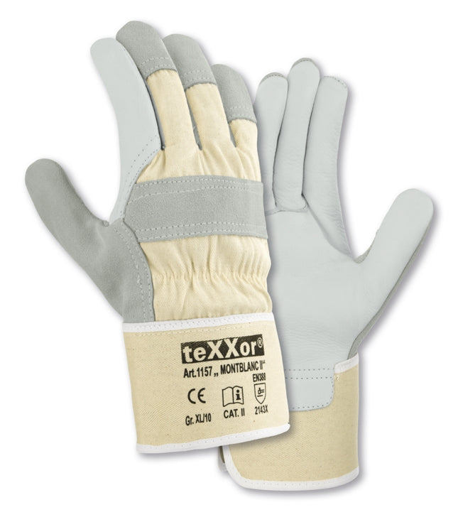 teXXor® Rindvollleder-Handschuhe MONTBLANC II-120 Paar