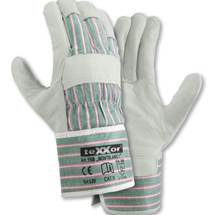 teXXor® Rindvollleder-Handschuhe MONTBLANC I-120 Paar
