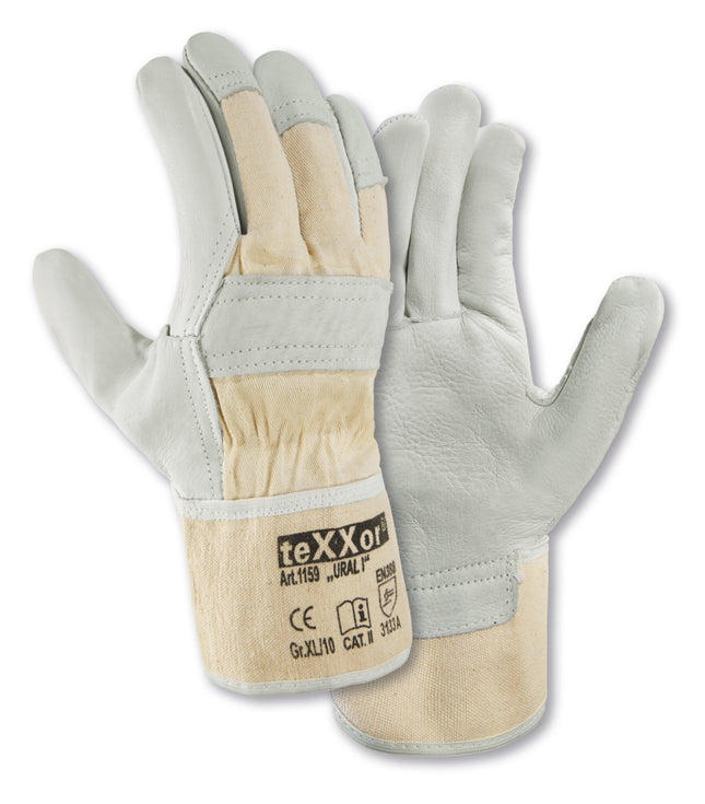 teXXor® Rindvollleder-Handschuhe URAL I-120 Paar