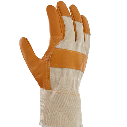 teXXor® Möbelleder-Handschuhe HELLES LEDER-120 Paar