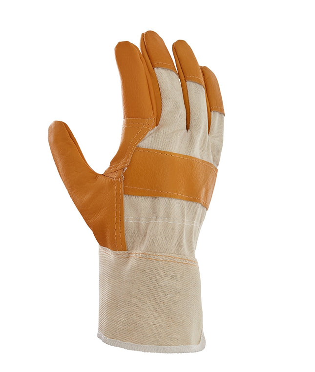teXXor® Möbelleder-Handschuhe HELLES LEDER-120 Paar