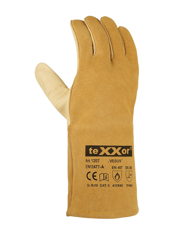 teXXor® Schweißerhandschuhe VESUV-60 Paar