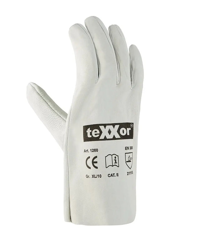 teXXor® Schafsnappa-Handschuhe VOLLEDER-240 Paar