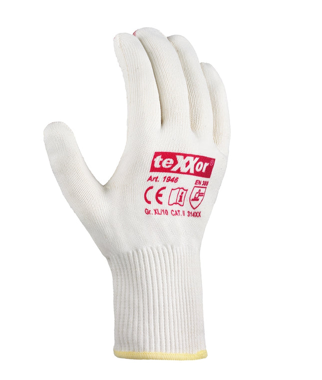 teXXor® Feinstrick-Handschuhe BAUMWOLLE/NYLON-240 Paar