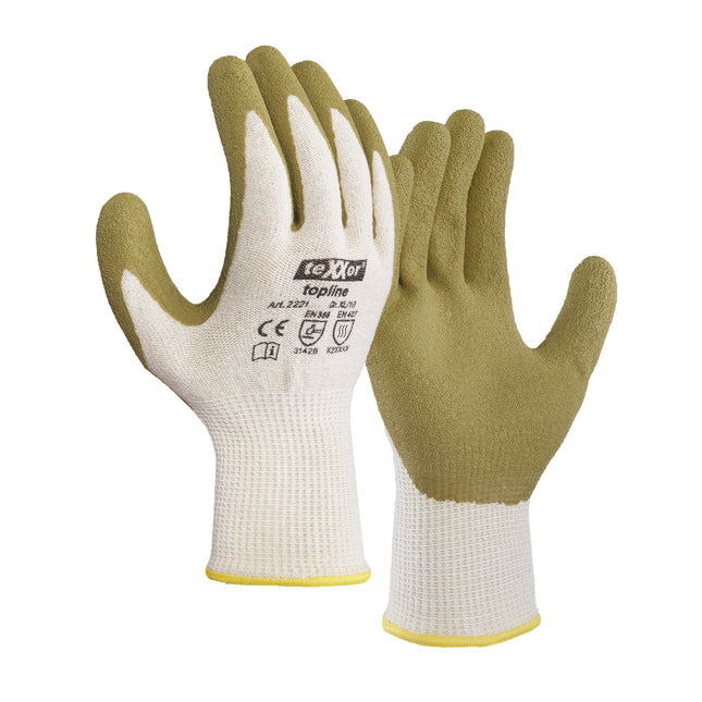 teXXor® topline Grobstrick-Handschuhe GREEN PROTECT-72 Paar