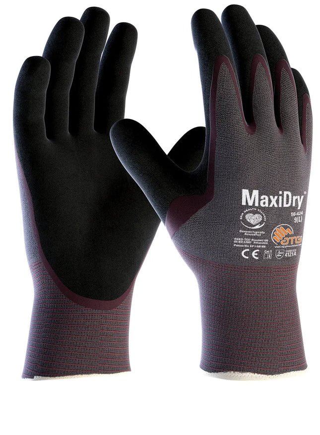 MaxiDry®  Nylon-Strickhandschuhe (56-424)-72 Paar ATG®