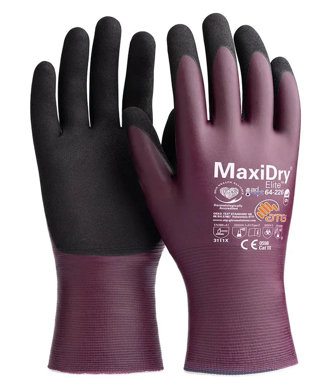 MaxiDry® Elite™ Nylon-Strickhandschuhe  (64-226)-72 Paar ATG®